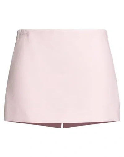Valentino Garavani Woman Shorts & Bermuda Shorts Pink Size 0 Virgin Wool, Silk