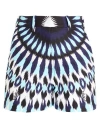 Valentino Garavani Woman Shorts & Bermuda Shorts Sky Blue Size 2 Cotton In Blue