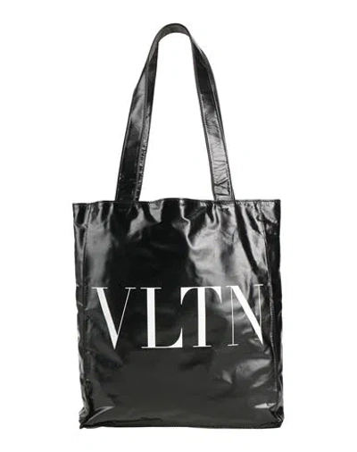Valentino Garavani Woman Shoulder Bag Black Size - Calfskin