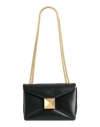 Valentino Garavani Woman Shoulder Bag Black Size - Soft Leather