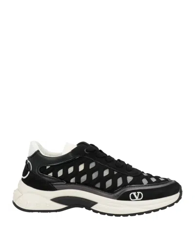 Valentino Garavani Sneakers In Black