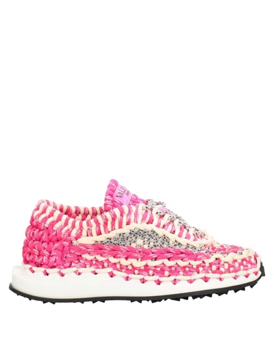 Valentino Garavani Sneakers In Pink