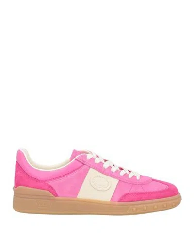 VALENTINO GARAVANI VALENTINO GARAVANI WOMAN SNEAKERS PINK SIZE 10 LEATHER