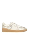 Valentino Upvillage Low-top Leather Sneakers In Grey