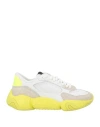 Valentino Garavani Woman Sneakers Sand Size 11 Textile Fibers, Leather In Beige