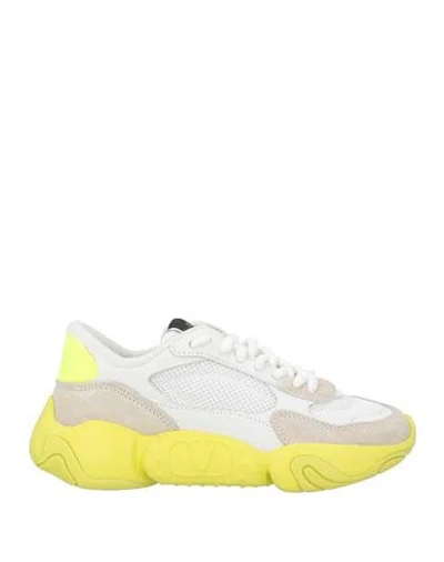 Valentino Garavani Woman Sneakers Sand Size 11 Textile Fibers, Leather In Beige