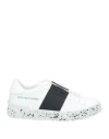 Valentino Garavani Woman Sneakers White Size 4.5 Textile Fibers In White