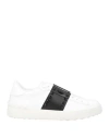Valentino Garavani Woman Sneakers White Size 7.5 Leather In White