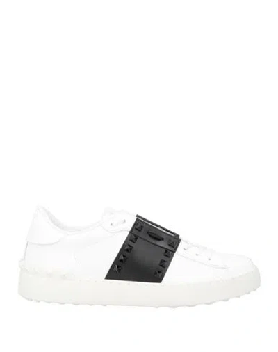 Valentino Garavani Woman Sneakers White Size 7.5 Leather