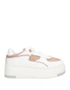 Valentino Garavani Woman Sneakers White Size 8 Leather