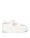 Valentino Garavani Woman Sneakers White Size 8 Leather In Multi