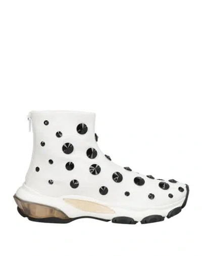 Valentino Garavani Woman Sneakers White Size 8 Soft Leather