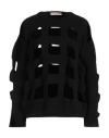 Valentino Garavani Woman Sweater Black Size L Virgin Wool In Black