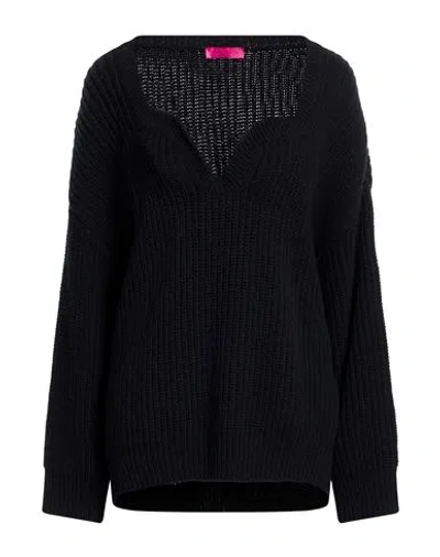 Valentino Garavani Woman Sweater Black Size S Virgin Wool