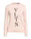Valentino Garavani Woman Sweater Blush Size 8 Cotton