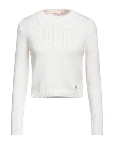 Valentino Garavani Woman Sweater Ivory Size S Cashmere In White