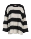 Valentino Garavani Woman Sweater Ivory Size Xxs Mohair Wool, Polyamide, Wool In White