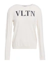 Valentino Garavani Woman Sweater Off White Size 8 Viscose, Polyamide