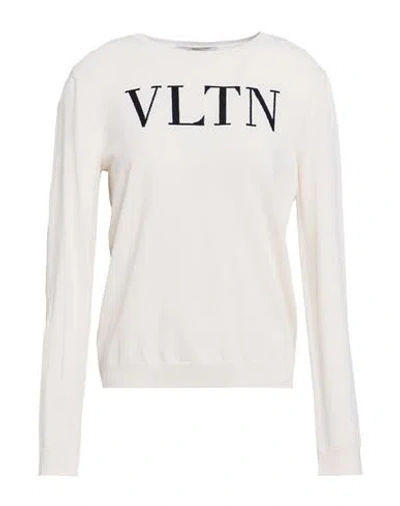 Valentino Garavani Woman Sweater Off White Size 8 Viscose, Polyamide