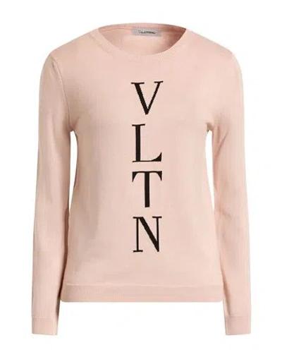 Valentino Garavani Woman Sweater Pink Size 8 Cotton