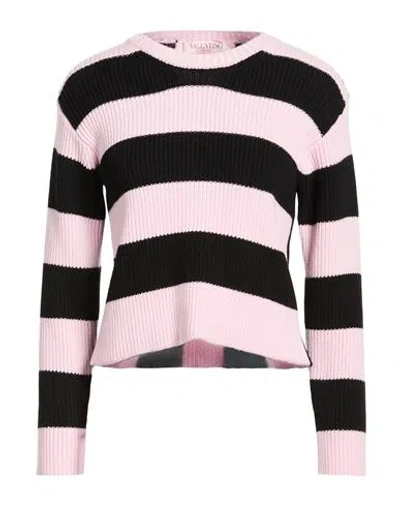 Valentino Garavani Woman Sweater Pink Size Xs Virgin Wool In Multi
