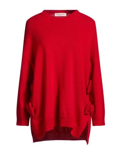 Valentino Garavani Woman Sweater Red Size S Virgin Wool