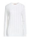 Valentino Garavani Woman Sweater White Size Xs Viscose, Polyester, Polyamide, Cotton In White