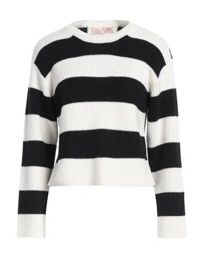 Valentino Garavani Woman Sweater White Size M Virgin Wool