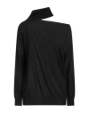 Valentino Garavani Woman Turtleneck Black Size Xs Cashmere, Silk In Black