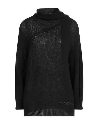 Valentino Garavani Woman Turtleneck Black Size Xs Virgin Wool, Cashmere