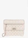 Valentino Rockstud Spike Shoulder Bag In White