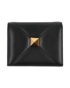Valentino Garavani Woman Wallet Black Size - Leather