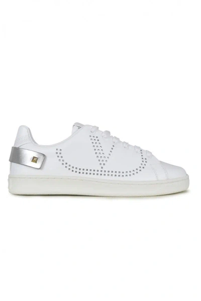 Valentino Garavani Backnet Sneakers In White