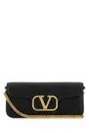 Valentino Garavani Women Black Leather Locã² Handbag