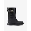 Valentino Vlogo The Bold Edition Wellington Boots In Black