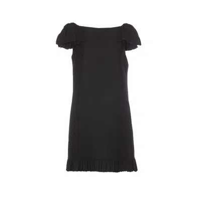 Valentino Garavani Women Crepe Couture Mini Dress
