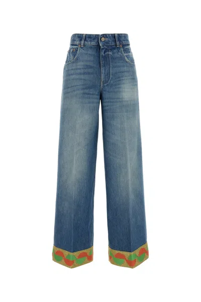 VALENTINO VALENTINO GARAVANI WOMEN DENIM JEANS