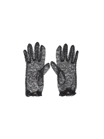 Valentino Garavani Women's Designer-style Gloves In Black
