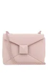 Valentino Garavani Women Light Pink Nappa Leather One Stud Shoulder Bag