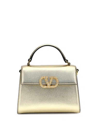 Valentino Garavani Women Metallic Garnet Mini Handbag