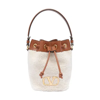 Valentino Garavani Women Mini Vlogo Signature Bucket Bag