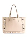 Valentino "riviera" Tote Bag Featuring Studded Detailing