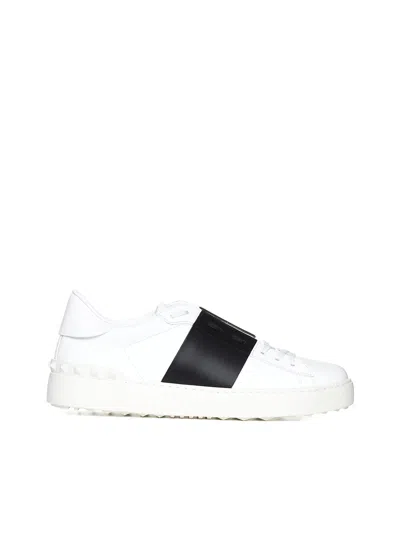 Valentino Garavani Women Open Leather Sneakers <br/>