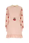 Valentino Dress - Embroidered | Emb 7b3vafq11mh Det In Pink