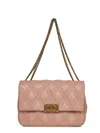 Valentino Garavani Women Pink Large Quiltie 67 Shoulder Bag