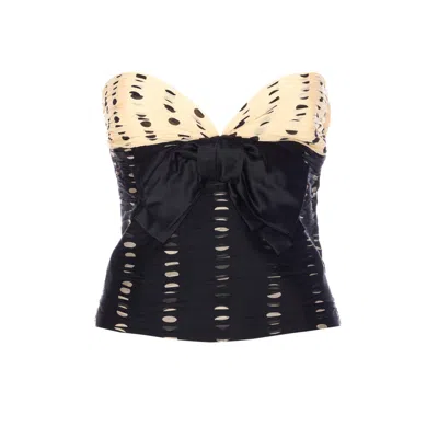 Valentino Garavani Women Plusdepois Print Chiffon Top