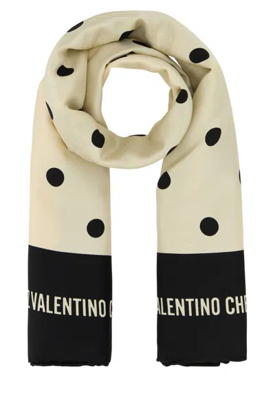 VALENTINO GARAVANI VALENTINO GARAVANI WOMEN PRINTED SILK FOULARD