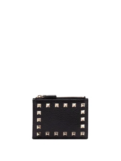 Valentino Garavani Women `rockstud` Coin Purse/card Case