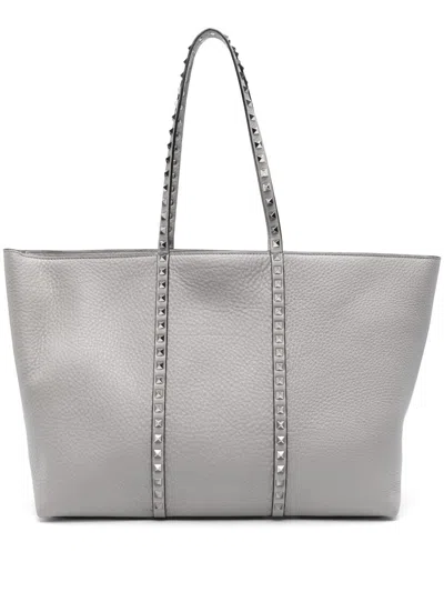Valentino Garavani Women Rockstud Leather Medium Tote In Multicolor