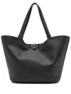 Valentino Shoulder Bag With Studded Detailing And Metal Hardware In Multicolor